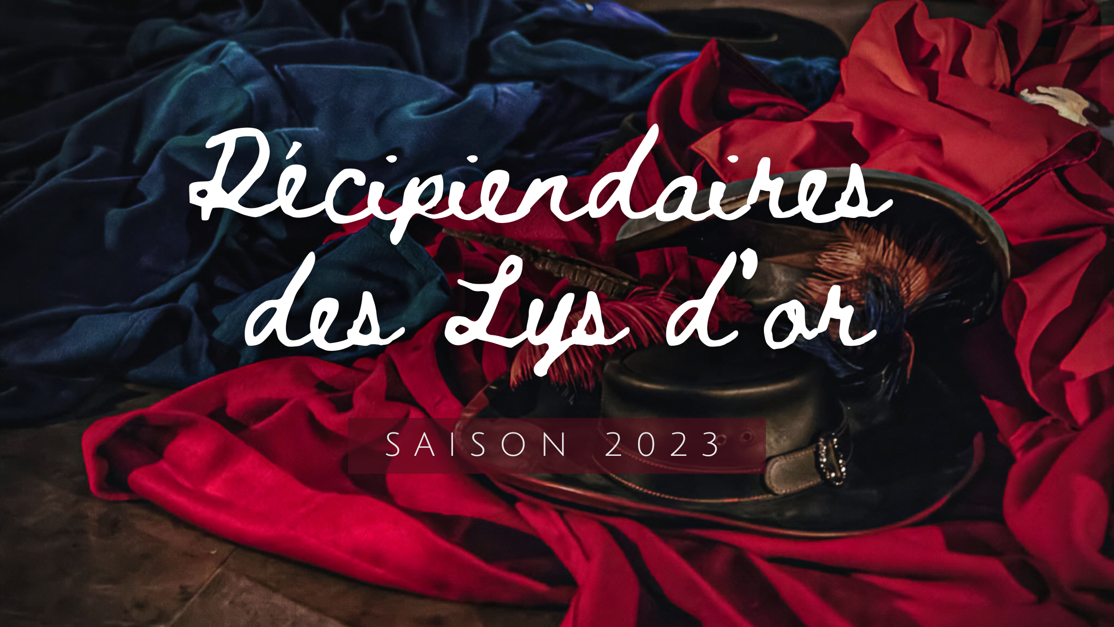 Récipiendaires des Lys d’or | Saison 2023